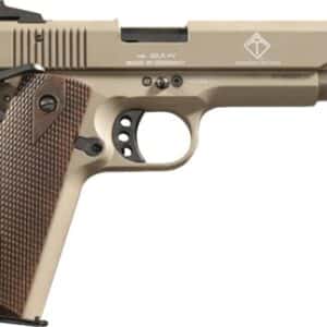 GERMAN SPORT 1911 22LR - 5" TAN/FAUX WOOD GRIPS 10RD