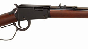 HENRY CLASSIC CARBINE 22S/L/LR - 16" LARGE LOOP BLUED WALNUT