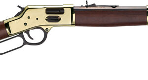 HENRY BIG BOY BRASS 45LC - SIDE GATE 20" OCTAGON WALNUT