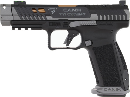 CANIK TTI COMBAT 9MM 4.6" BBL - OR FS 2-18RD MAGS COMBAT SMOKE - Image 2