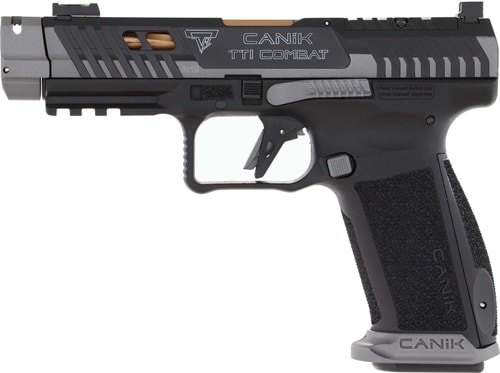 CANIK TTI COMBAT 9MM 4.6" OR - 2-18RD MO3 SIGHT COMBAT SMOKE - Image 2