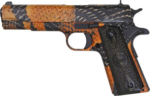 IVER JOHNSON 1911A1 BOA - 45ACP 5" FS 8RD SNAKESKIN - Image 2