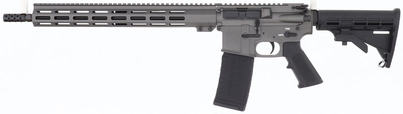 GLFA AR15 LEFT HAND RIFLE 223 - WYLDE 16" NIT BBL TUNGSTEN - Image 2