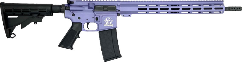 GLFA AR15 RIFLE 223 WYLDE - 16" NIT BBL WILD ORCHID