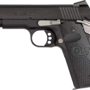 COLT NIGHT COMMANDER 45ACP - 4.25" 8RD BLACK CERAKOTE BLUED