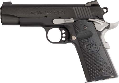 COLT NIGHT COMMANDER 45ACP - 4.25" 8RD BLACK CERAKOTE BLUED