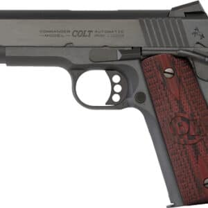 COLT COMBAT COMMANDER 9MM - 4.25" 9RD BLUED G10 GRIPS