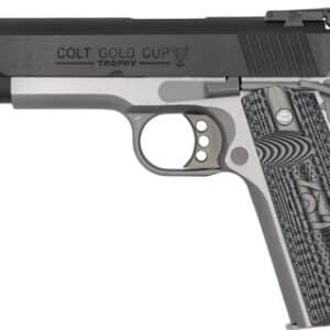 COLT GOLD CUP LITE 38 SUPER - TWO-TONE RED FIBER OPTIC G10