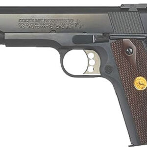 COLT GOLD NATIONAL MATCH 45ACP - 5" 8RD SERIES 70 BLUED WALNUT