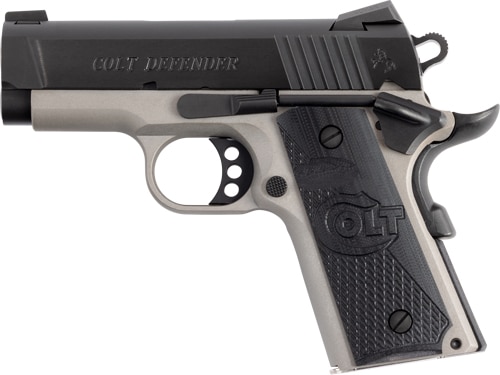 COLT DEFENDER 45ACP FS 3" - CERAKOTE BLUED