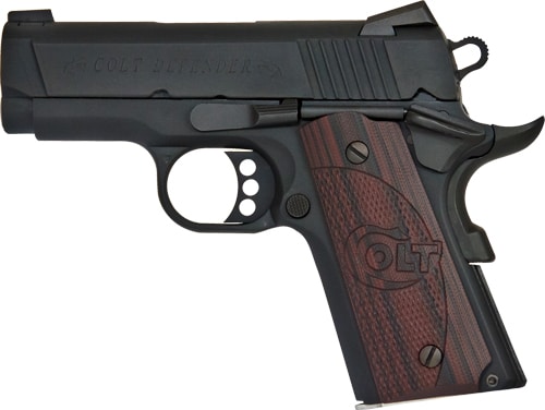 COLT DEFENDER 45ACP 3" 7RD - ANODIZE BLUED G10 GRIPS
