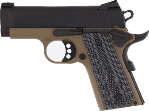 COLT DEFENDER 45ACP 3" 7RD FDE - CERAKOTE BLUED G10 GRIPS - Image 2