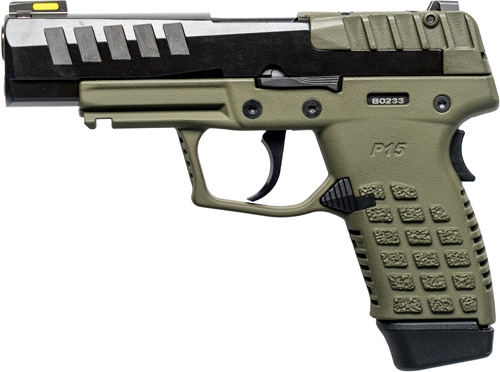 KEL-TEC P15 9MM COMPACT 15 RD - MAG HI-VIZ SGTS GREEN - Image 2