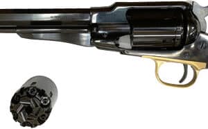 CIMARRON 1858 PREACHER 45LC - 8" W/.44 CALIBER CYLINDER