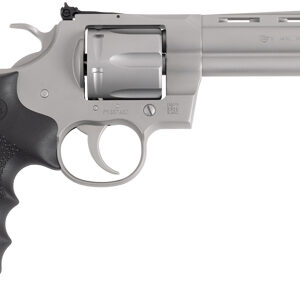 COLT PYTHON 357MAG 5" 6RD - MATTE STAINLESS HOGUE GRIPS