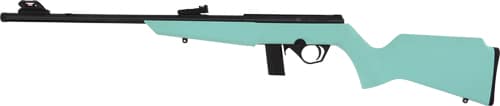 ROSSI RB22 COMPACT 22LR BOLT - 16" CYAN SYNTHETIC - Image 2