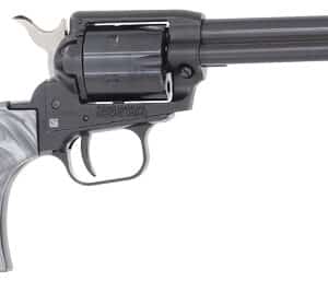 HERITAGE 22LR 4.75" FS BLUED - GRAY PEARL GRIPS