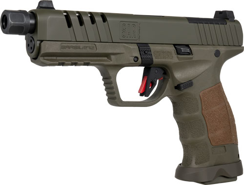 SAR USA SAR9 SOCOM 9MM - 5.2" BBL 17/21 RD MAG SF GREEN - Image 2