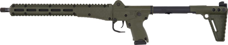 KEL-TEC SUB-2000 GEN3 9MM 10RD - FITS GLOCK 9MM MAGAZINES GREEN - Image 2