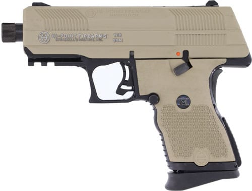 HI-POINT PISTOL YC9 9MM 10RD - 3.93" FDE SLIDE THREADED - Image 2
