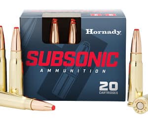 HRNDY 7.62X39 255GR SUB-X 20/200