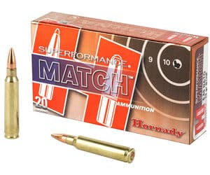 HRNDY SF 556NATO 75GR BTHP MT 20/200