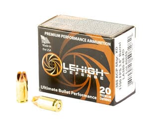 LEHIGH XTRM DFNS .380ACP 68GR 20/200