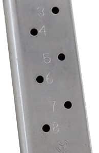 METALFORM MAGAZINE 1911 GOVT. - 45ACP 8RD S/S REMOVABLE BASE