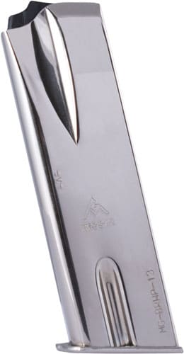 MEC-GAR MAGAZINE BROWNING HP - 9MM LUGER 13RD NICKEL