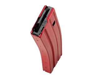 MAG DURAMAG 30RD 5.56 ALUM MAG RED