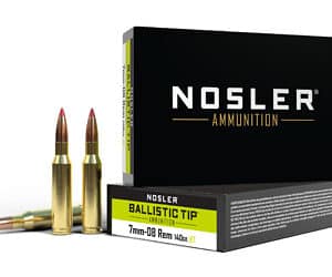 NOSLER 7MM-08 140GR BT 20/200