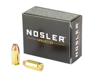 NOSLER ASP 45ACP 230GR HG JHP 20/400
