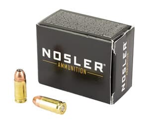 NOSLER ASP 9MM 115GR HG JHP 20/400