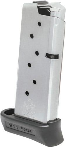 SPRINGFIELD MAGAZINE 911 9MM - 7RD STAINLESS STEEL