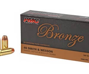 PMC BRNZ 40SW 165GR JHP 50/1000