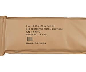 PMC BRNZ 40SW 165GR FMJ 6 BX BP