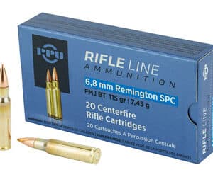 PPU 6.8SPC FMJBT 115GR 20/1000