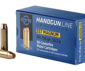 PPU .357 MAGNUM 158GR JHP 50/500
