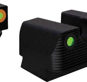 RIVAL ARMS TRITIUM NIGHT SGT - SET FOR GLOCK 17/19 W/ORG RING