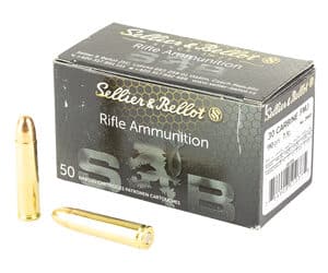 S&B 30CARBINE 110GR FMJ 50/1000