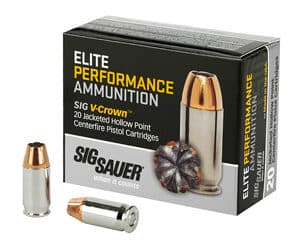 SIG AMMO 380ACP 90GR JHP 20/200