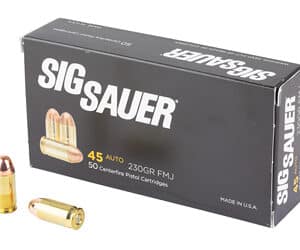 SIG AMMO 45ACP 230GR FMJ 50/1000