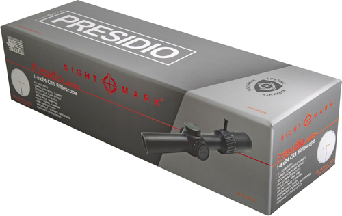 SIGHTMARK PRESIDIO 1-6X24 30MM - SCOPE MATTE BLACK ILLUM RETCLE - Image 5