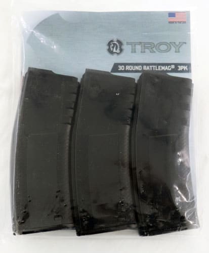 TROY MAGAZINE AR-15 5.56X45 - 30RD BLACK POLYMER 3-PACK - Image 2