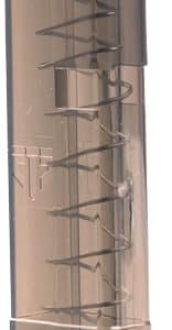 ETS MAGAZINE FOR GLOCK 380ACP - 9RD CARBON SMOKE FITS GLOCK 42