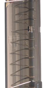 ETS MAGAZINE S&W SHIELD 9MM - 9RD EXTENDED CARBON SMOKE