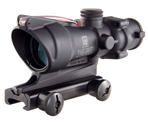 TRIJICON ACOG 4X32 W RED CHEV FLTTP