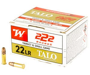 WIN TALO 22LR 36GR PHP 222/2220