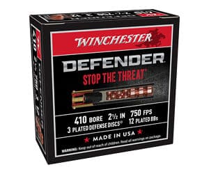 WIN DEFENDER 410 2.5" 3/12 DISC 10