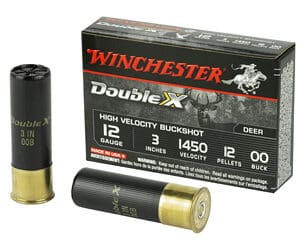 WIN DBL X HV 12GA 3" 00BK 12P 5/250